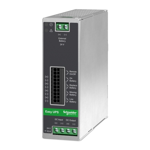 Schneider Electric BVS480XDPDR Easy UPS control module, 24V DC-DC, DIN Rail, Industrial, 
