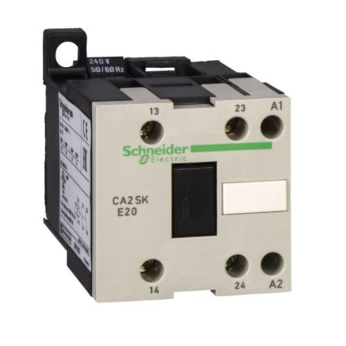 Schneider CA2SKE20M7 Square D TeSys Industrial Relay 220 VAC coil Double Pole 2-NO Single Throw 