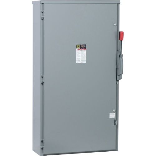 Schneider Electric CH365R Heavy Duty Safety Switch - 400 Amp, Three Pole, 600 VAC, 600 VDC