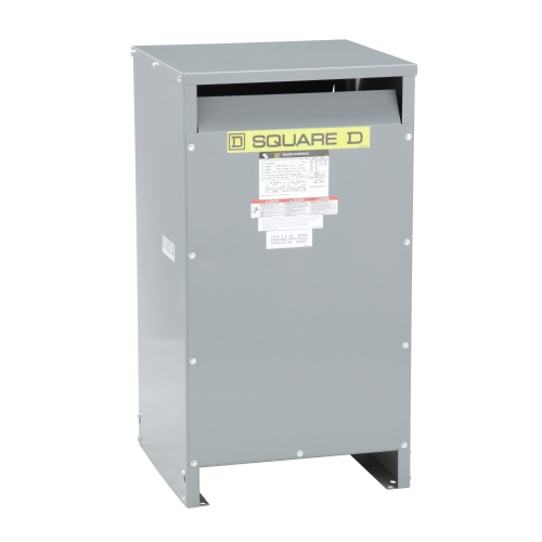 Schneider Electric EE50S3534H Dry Type Transformer - Single Phase, 50 kVA, 600V In, 120/240V Out