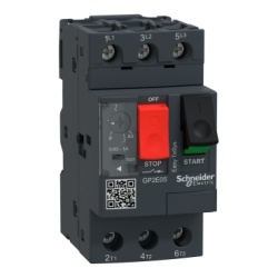 Schneider Electric GP2E05 Manual Motor Controller - 1 Amp, Three Pole