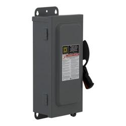 Schneider Electric H426 Safety switch, heavy duty, fusible, 600A, 4 poles, 200 hp, 240 VAC/250 VDC, NEMA 1