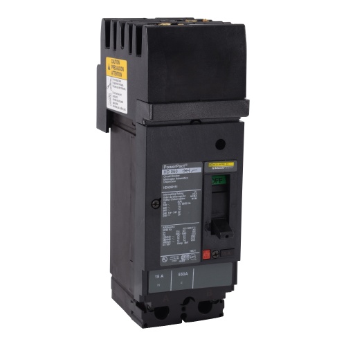 Schneider Electric HDA260901 - PowerPact H Circuit breaker, 90 Amp, Two Pole, 25 kA, 690 VAC