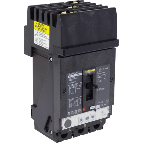 Schneider Electric HDA36100U53X - PowerPact H Circuit breaker, 100 Amp, Three Pole, 25 kA, 690 VAC