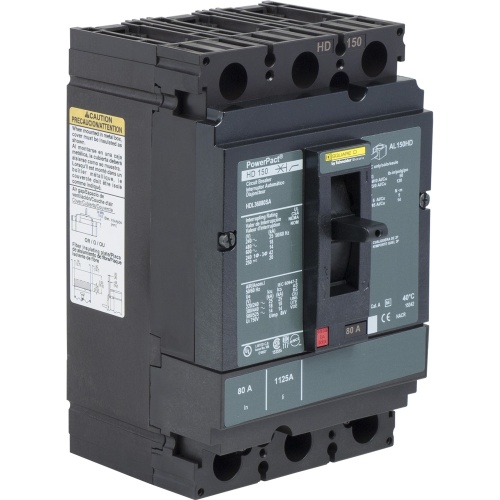 Schneider Electric HDL36015AA Square D Breaker H Frame 15 Amp Three Pole
