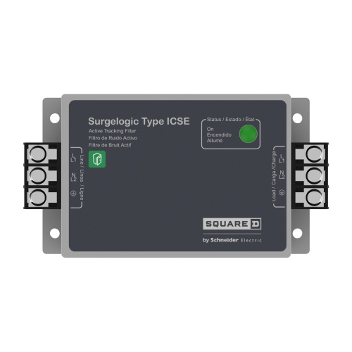 Schneider Electric HFNF120ICSE005 - Surge protection device, Surgelogic, ICSE, 5A, 120V, flange, active tracking filter