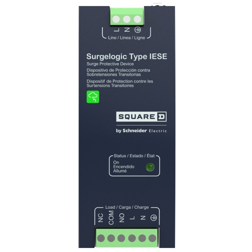 Schneider Electric HFNF240IESE020 - Surge protection device, Surgelogic, IESE, 20A, 240 V, DIN rail mount, active tracking filter