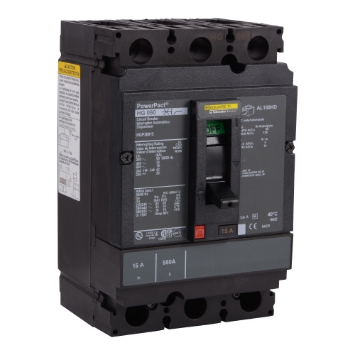 Schneider Electric HGP36030 - PowerPact H Circuit breaker, 30 Amp, Three Pole, 65 kA, 690 VAC