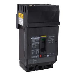 Schneider Electric HJA260354 Circuit breaker, PowerPact H, I Line, thermal magnetic, 35A, 2 pole, 600V, 25kA, phase BC