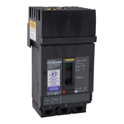 Schneider Electric HJA36040SA - PowerPact H Circuit breaker, 40 Amp, Three Pole, 100 kA, 690 VAC