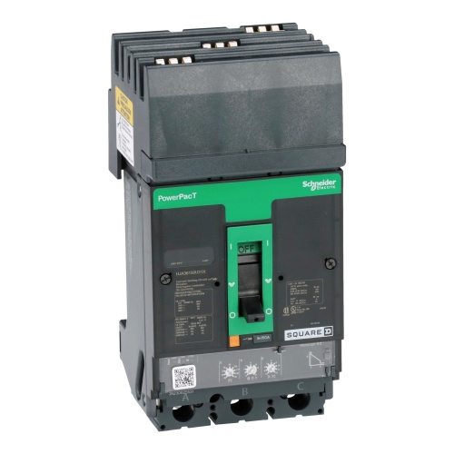 Schneider Electric HJA36150U31X Circuit breaker, PowerPact H, I Line, Micrologic 3.2, 150A, 3 pole, 600V, 25kA, phase ABC