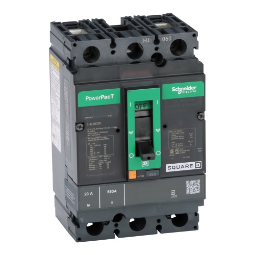Schneider Electric HJL26020 Square D Breaker H Frame 20 Amp Two Pole