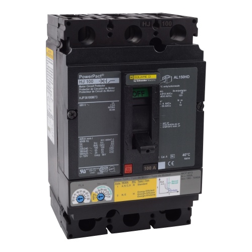Schneider Electric HJP36100M73 Square D Breaker  H Frame 100 Amp Three Pole