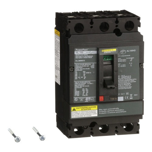Schneider Electric HLL36000S15 Square D Breaker H Frame 150 Amp Three Pole