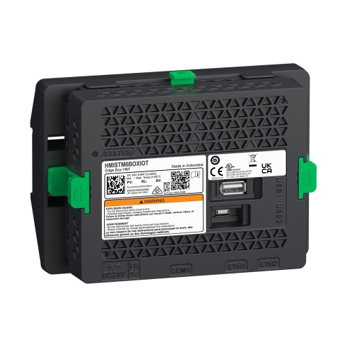 Schneider Electric HMISTM6BOXIOT - Edge Box HMI, Harmony ST6, 1COM, 2Ethernet, 2 USB, 24 VDC