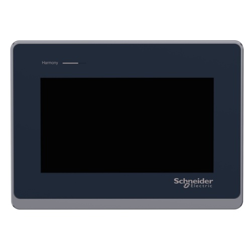 Schneider Electric HMISTW6400 7"W touch panel display, 2Ethernet, USB host&device, 24VDC
