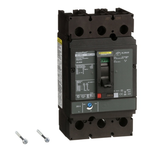 Schneider Electric JDL26200 Square D Breaker J Frame 200 Amp Two Pole