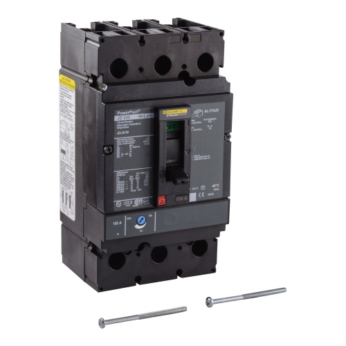 Schneider Electric JDL36150C Square D Breaker J Frame 150 Amp Three Pole