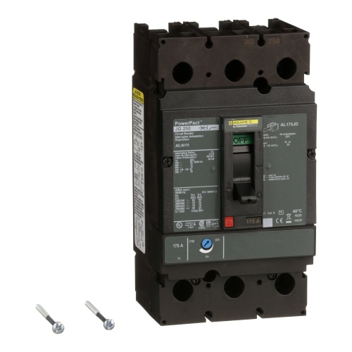 Schneider Electric JGL36175 Square D Breaker J Frame 175 Amp Three Pole