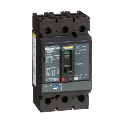 Schneider Electric JGL36200 Square D Breaker J Frame 200 Amp Three Pole
