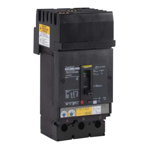 Schneider Electric JJA36250M75 - PowerPact J Circuit breaker, 250 Amp, Three Pole, 65 kA, 600 VAC