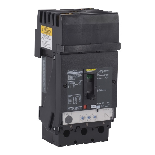 Schneider Electric JRA36250U31X - Circuit breaker, 250 Amp, Three Pole, 150 kA, 600 VAC