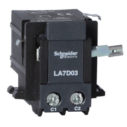 Schneider Electric LA7D03F TeSys D thermal overload relays - remote electrical tripping - 110 V DC/AC