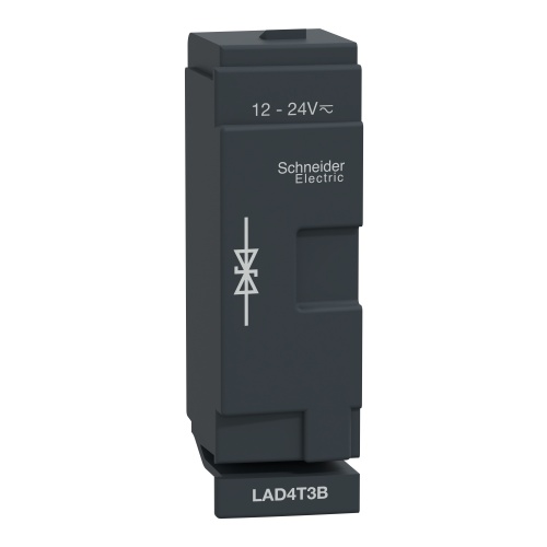 Schneider Electric LAD4T3B TeSys D - suppressor module - bidirectional peak limiting diode - 24 V AC/DC