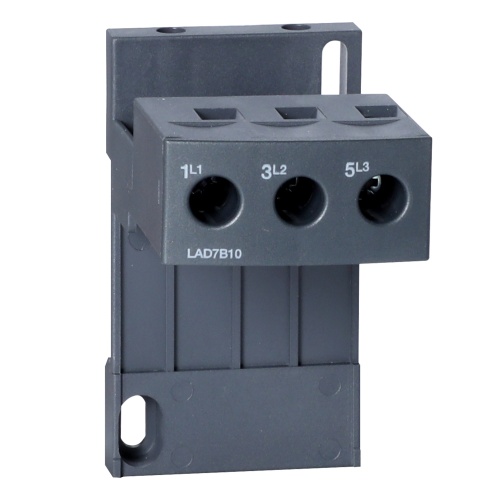 Schneider Electric LAD7B10 TeSys D mount kit, for LRD01 to LRD35 and LR3D01 to LR3D35 overload relays, screw clamp terminals