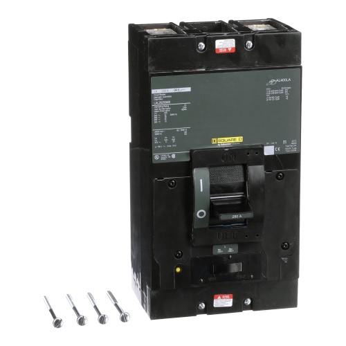 Schneider Electric LAL26250MB FA/LA LA Frame MOLDED CASE CIRCUIT BREAKER, 600V, 250A, 2P, SHORT HANDLE