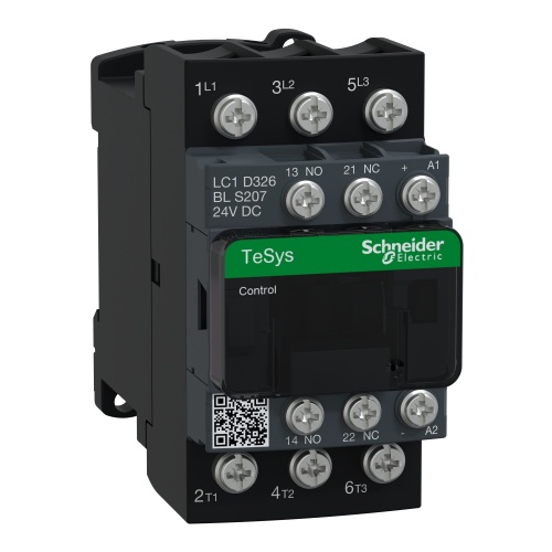 Schneider Electric LC1D326BLS207 TeSys D Railway offer EN 45545 contactor S207 - 3P (3NO) AC-3 32A <=440V - coil 24V DC low