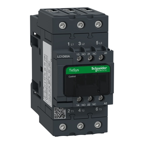 Schneider Electric LC1D65AP7 TeSys D Non-Reversing contactor - 3P(3 NO) - AC-3 - <= 440 V 65 A - 230 V AC 50/60 Hz coil