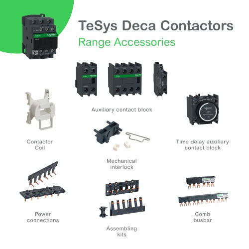 Schneider Electric LC1D80008P7 TeSys D Non-Reversing contactor - 4P(2 NO + 2 NC) - AC-1 <= 440 V 125 A 230 V AC 50/60 Hz coil