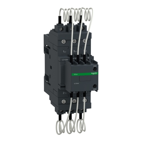 Schneider Electric LC1DPKV7 Capacitor contactor, TeSys D, 30 kVAR at 400 V/50 Hz, coil 400 V AC 50/60 Hz