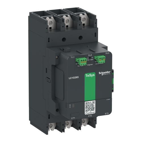 Schneider Electric LC1G330BEEA High Current Contactor - 440 Amp, Three Pole, 24-48 VAC/DC Coil, 3 NO