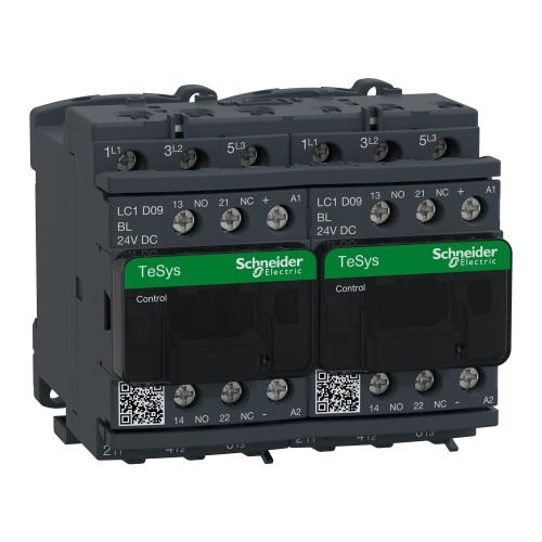Schneider Electric LC2D09BLV REVERSING CONTACTOR 575VAC 9A IEC