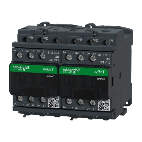Schneider Electric LC2D18BD REVERSING CONTACTOR 575VAC 18A IEC