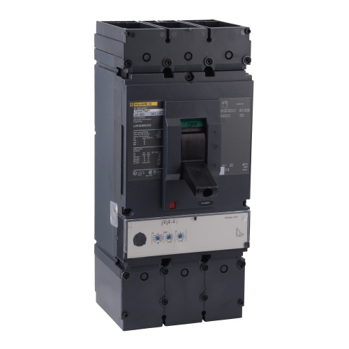 Schneider Electric LDP36400U33X - PowerPact L Circuit breaker, 400 Amp, Three Pole, 25 kA, 600 VAC