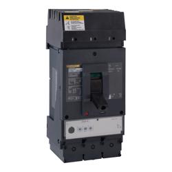 Schneider Electric LJA34250WU31X Circuit breaker, PowerPact L, I-Line, Micrologic 3.3, 250A, 3 poles, 480 V, 65 kA, 80% rated, mission critical