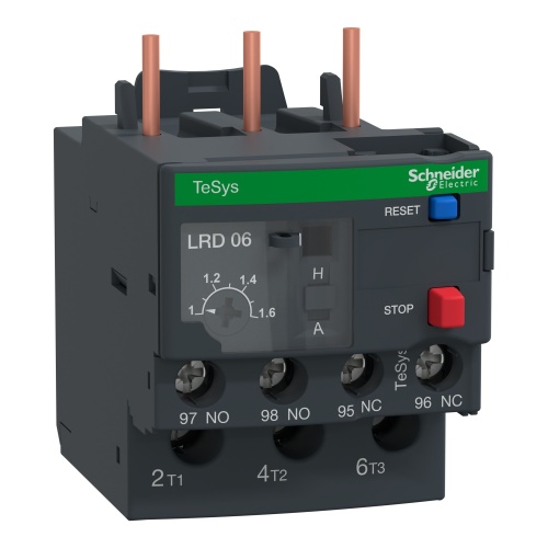 Schneider Electric LRD06L TeSys LRD thermal overload relays - 1...1.6 A - class 20