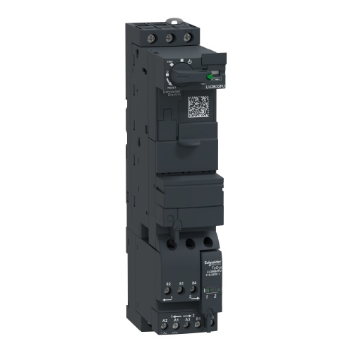 Schneider Electric LU2B32FU Reversing power base, TeSys U, 3P, 32A/690V, coil 110-240V AC/DC