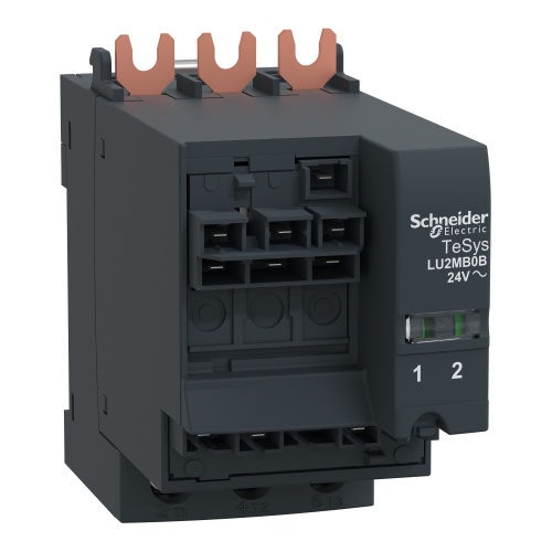 Schneider Electric LU2MB0B Reverser block for vertical mounting, TeSys U, 32A/690V, coil 24V AC