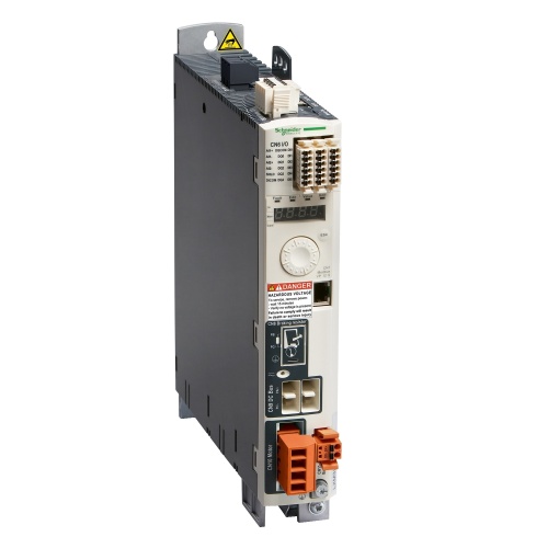 Schneider Electric LXM32CD18N4 motion servo drive, Lexium 32, 18A, three phase, supply voltage 208 to 480V, 1.8kW, modbus