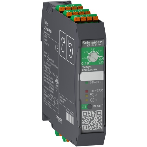 Schneider Electric LZ2H2X43BD Reversing Starter TeSys H 0,75kW-400V control 24VDC Spring