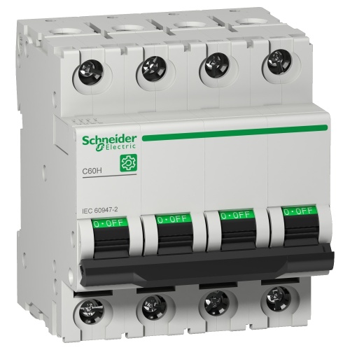 Schneider Electric M9F15406 Four Pole 6 Amp Breaker