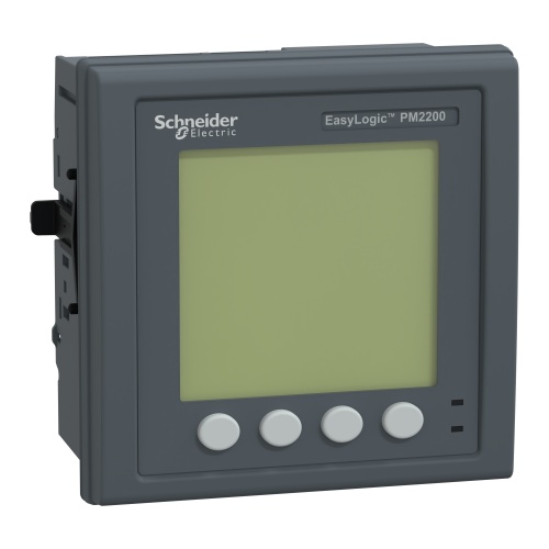 Schneider Electric METSEPM2220 - EasyLogic PM2220, Power & Energy meter, up to the 15th harmonic, LCD display, RS485, class 1