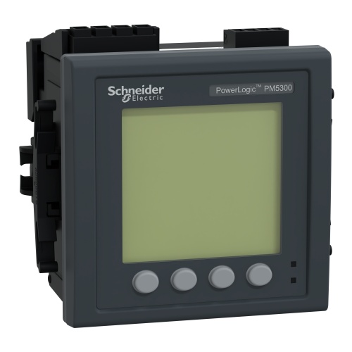Schneider Electric METSEPM5330 PM5330 Meter, modbus, up to 31st H, 256K 2DI/2DO 35 alarms