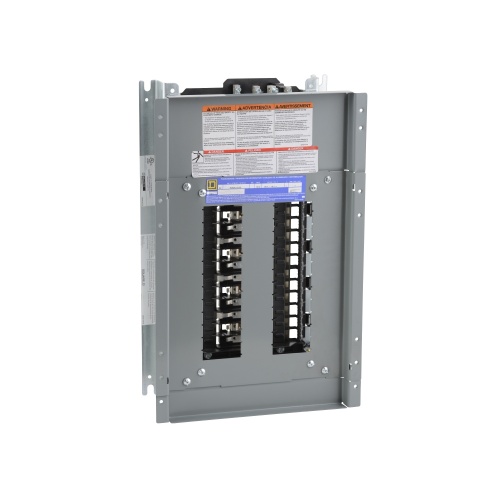 Schneider Electric NQ424L1C23B Panelboard - 100 Amp, 240 VAC, Three Phase, 24 Pole Spaces