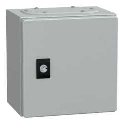 Schneider Electric NSYCRN22150 Steel Enclosure - 7.9" x 7.9" x 5.9" (HxWxD), NEMA 4/4X