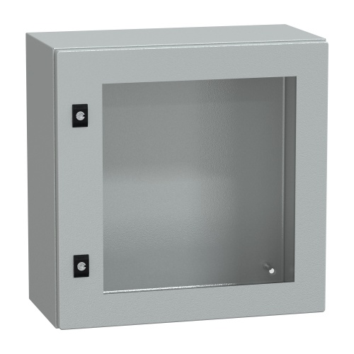 Schneider Electric NSYCRN55250T Steel Enclosure - 19.7" x 19.7" x 9.8" (HxWxD), NEMA 4/4X